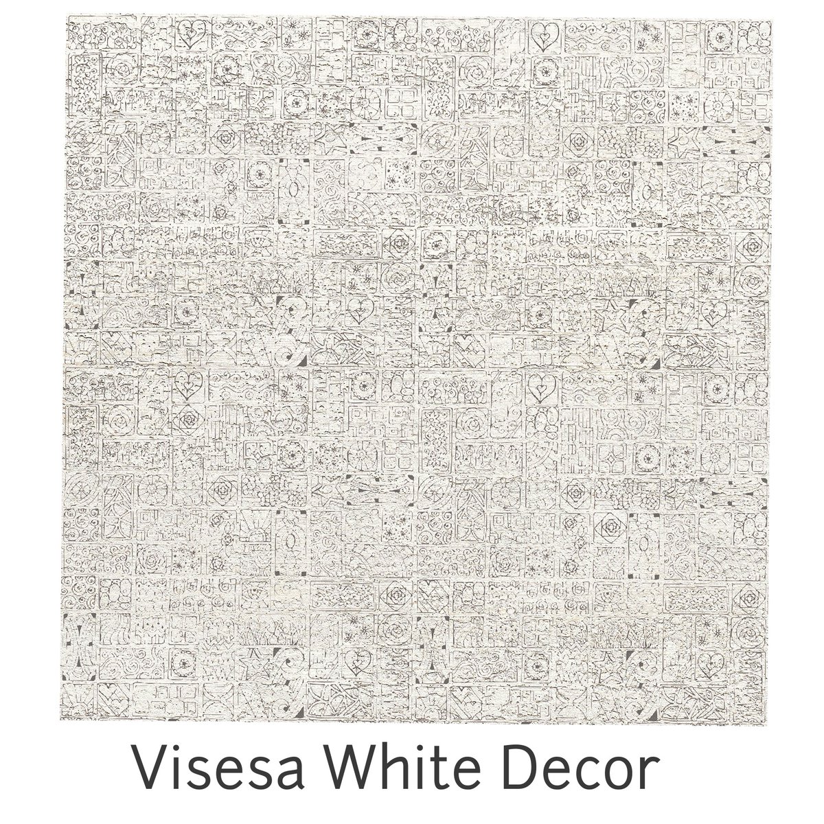 VISESA WHITE DÉCOR Crystal Granite